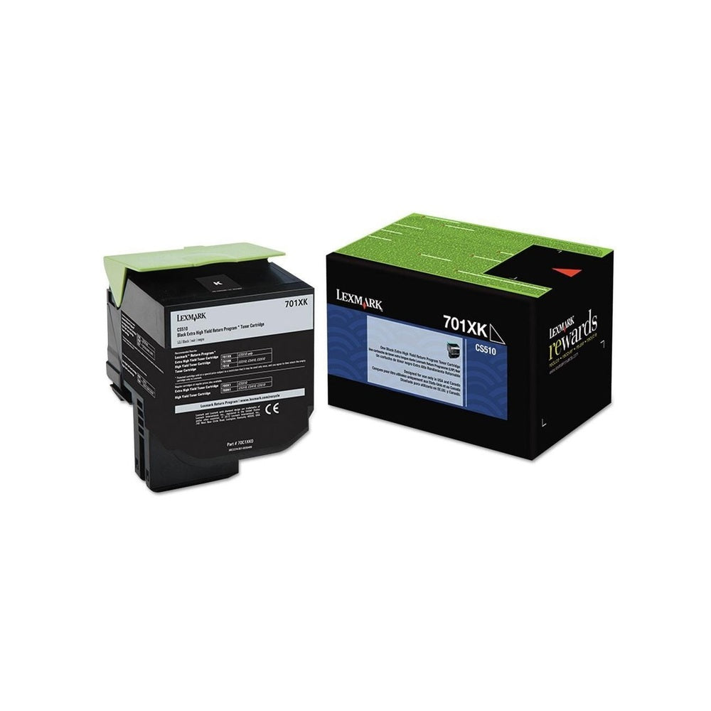 Genuine Lexmark Black Toner Cartridge 70C1XK0
