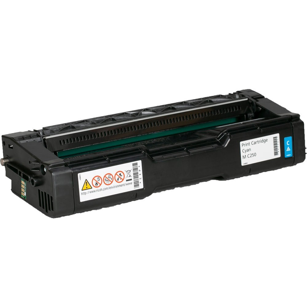 Genuine Ricoh 408349 Cyan Standard Toner Cartridge For M C250FWB