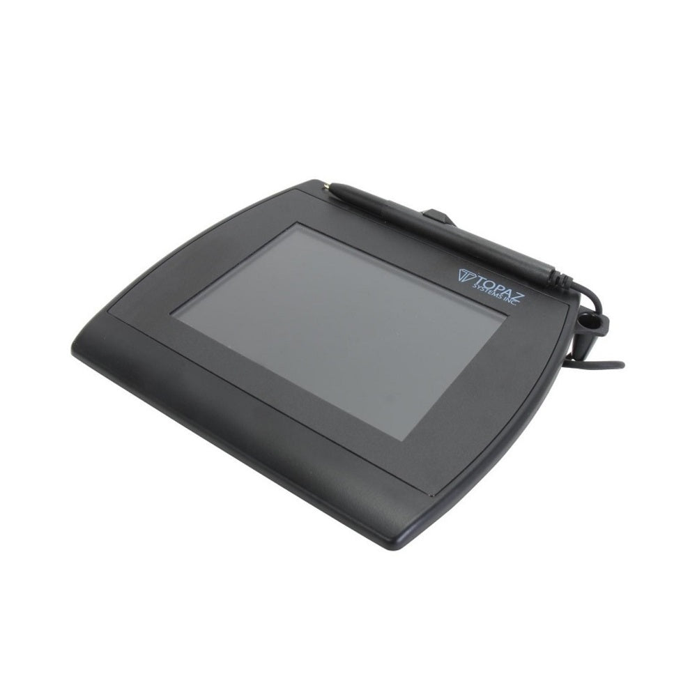 Topaz Signature Capture Tablet With InterActive 4x5 LCD USB Serial T-LBK766SE-BHSB-R