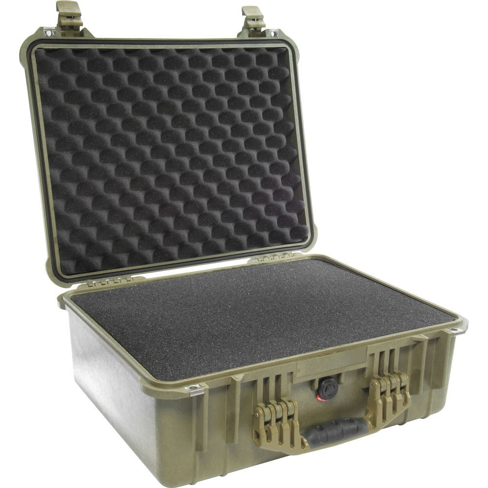 Pelican 1550 Case With Foam Olive Drab Green 1550-000-130