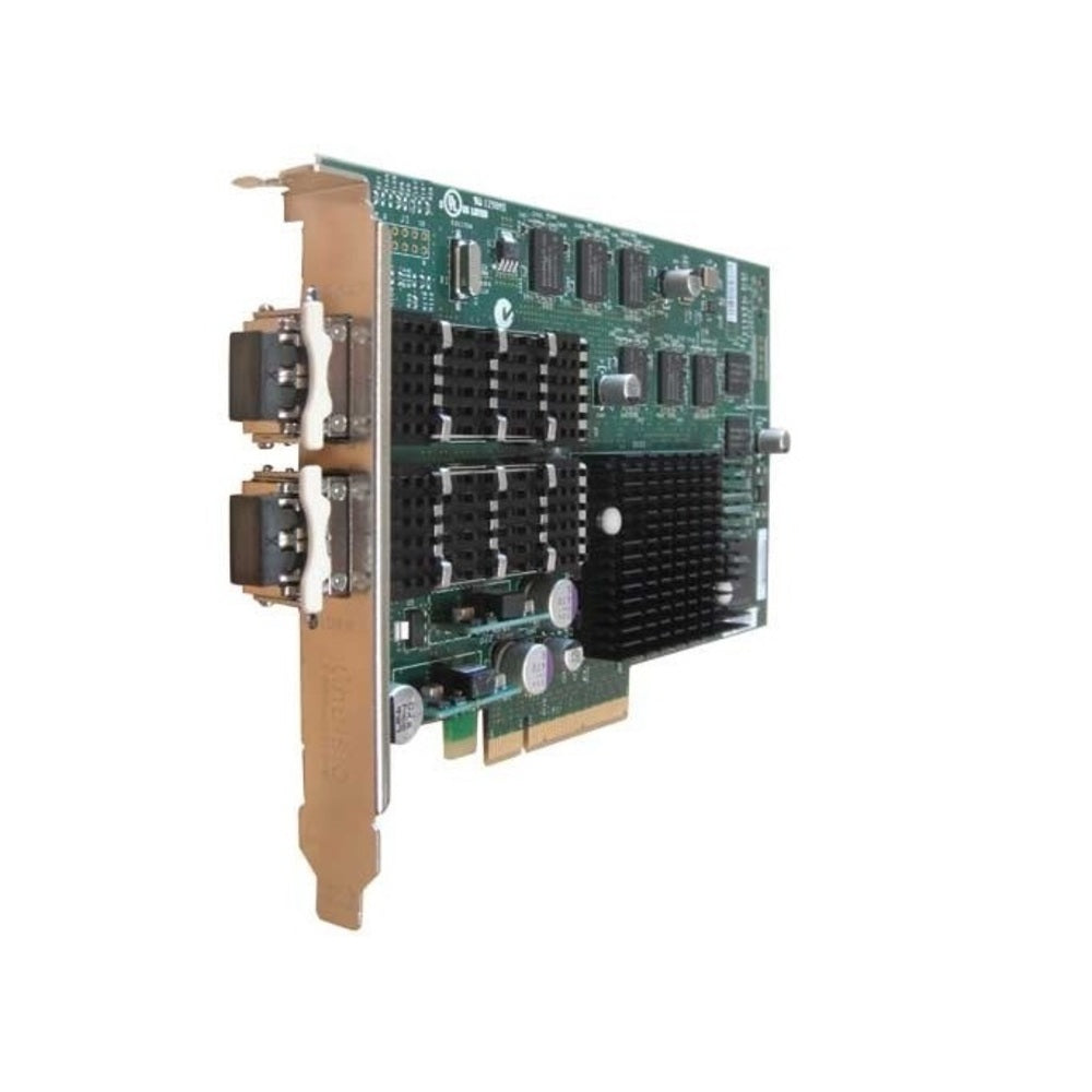 NetApp Chelsio Dual Port 10GB PCI-E w/Transceivers Network Card 111-00293+A2 X1008A-R6