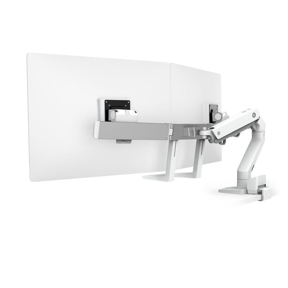 Ergotron 45-524-216 HX Desk Dual Monitor Arm With Top Mount C-Clamp
