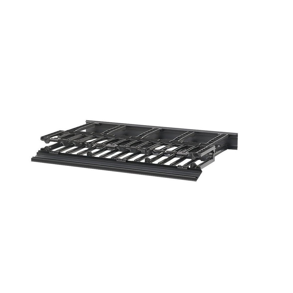 Panduit NM1 Dual Sided Horizontal Cable Manager Panel Black NM1