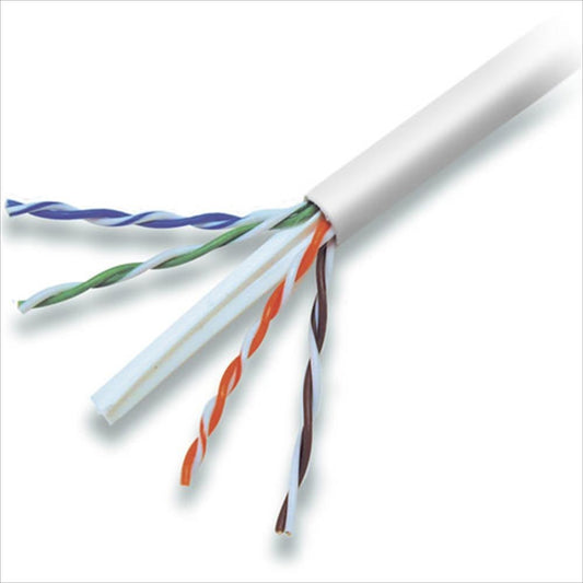 Belkin A7L704-1000-WHT CAT6 Solid Bulk Cable 1000ft White