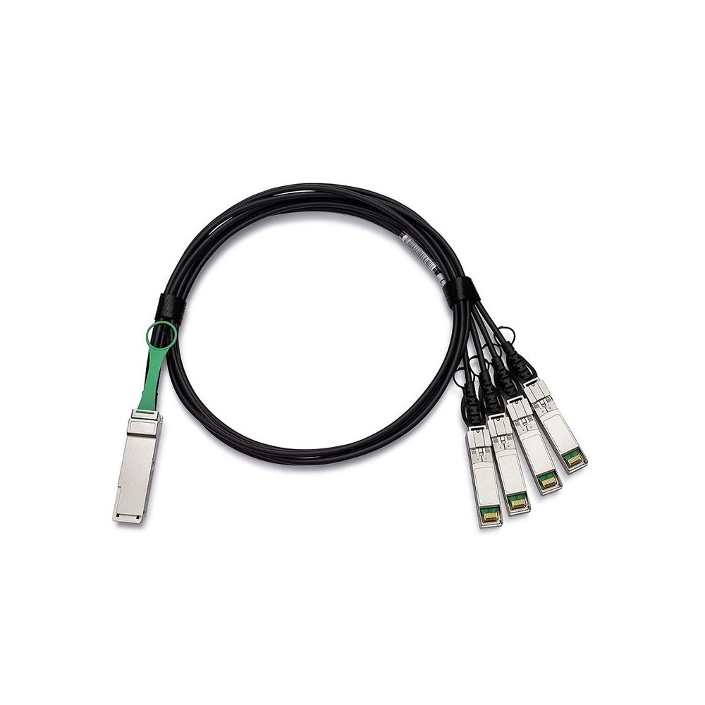 Axiom SUN Compatible 40G QSFP+ To 4x SFP+ Breakout Twinax Cable 5m 16.4ft X2125A-5M-N