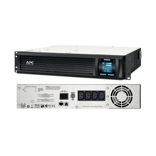 APC Smart-UPS C 1000VA 600W 230V LCD RM 2U UPS System SMC1000I-2U