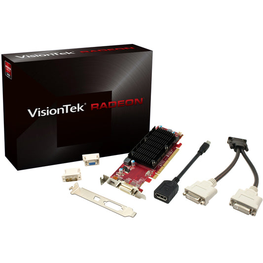 1GB VisionTek Radeon HD 6350 DDR3 DVI (DMS-59) 1x Mini DisplayPort PCI Express x16 Graphic Card 900456