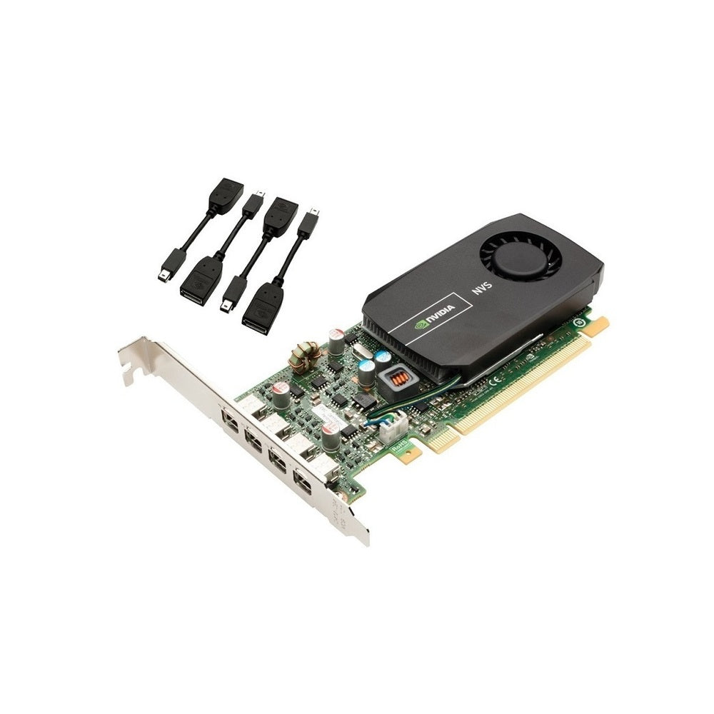 2GB Lenovo 0B47077 nVIDIA Quadro NVS 510 4x Mini DisplayPort PCI Express x16 0B47077 Graphic Card nvs510