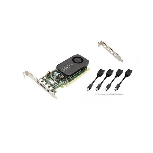 2GB Dell Quadro NVS 510 4x Mini DisplayPort PCI Express x16 Graphic Card 61P37 9NPC8 NVS510