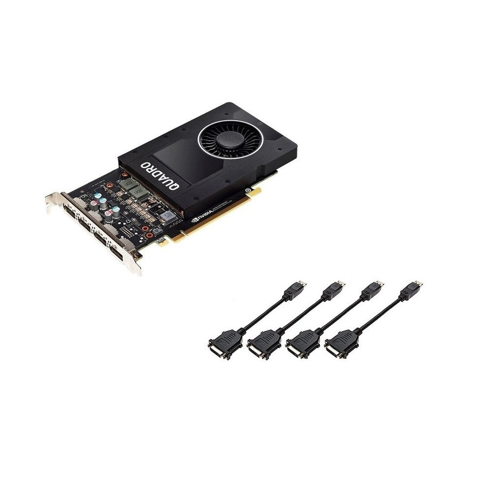 5GB nVIDIA Quadro P2000 4x DisplayPort PCI-Express x16 Graphics Card VCQP2000-PB