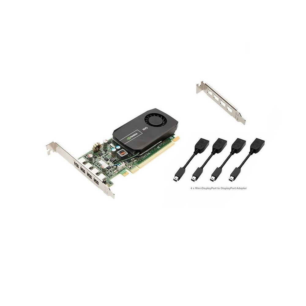 2GB Dell Quadro NVS 510 4x Mini DisplayPort PCI Express x16 GDDR3 Graphic Card 61P37