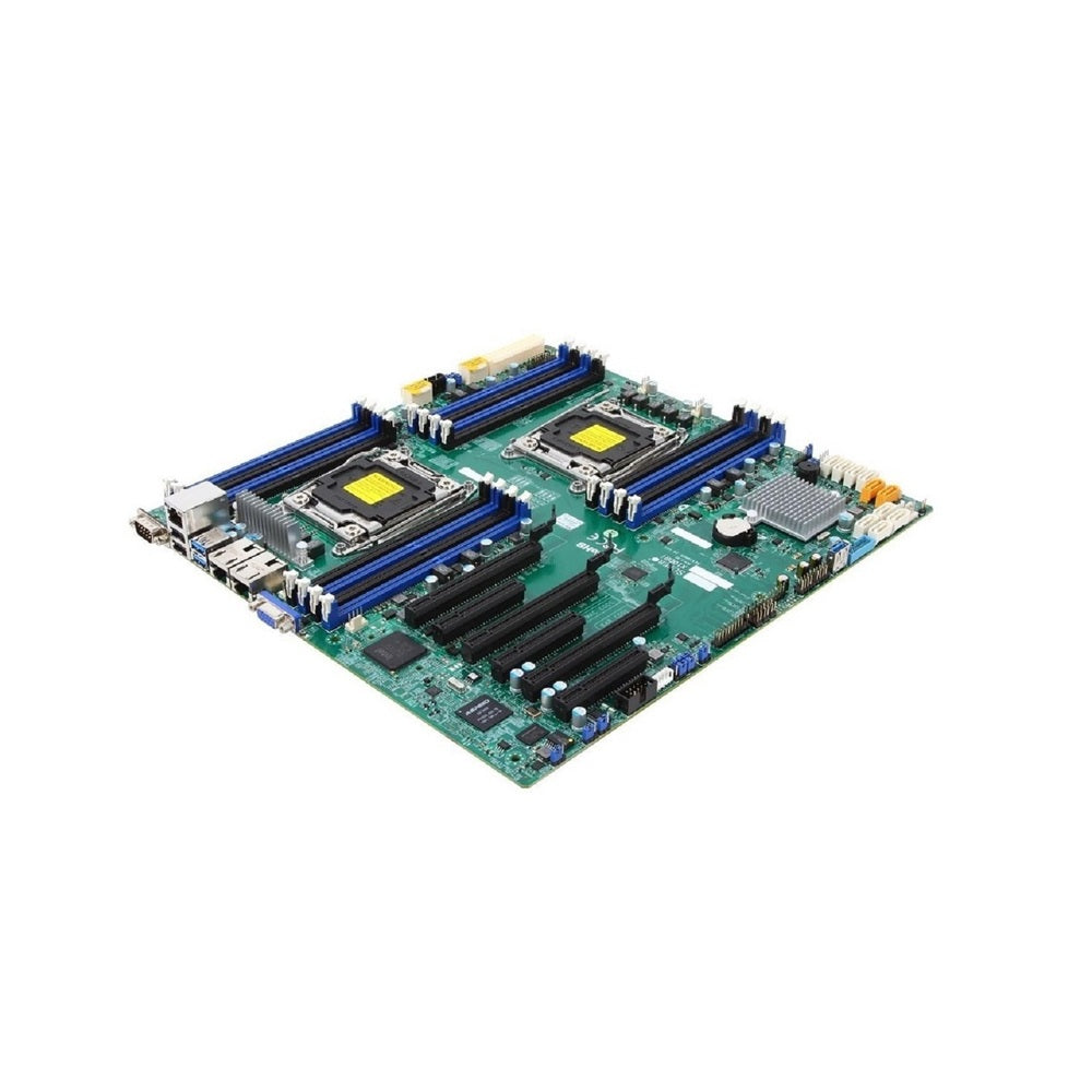 SuperMicro X10DRI Intel C612 Chipset DDR4 Dual Socket LGA2011 ATX Motherboard MBD-X10DRI-B