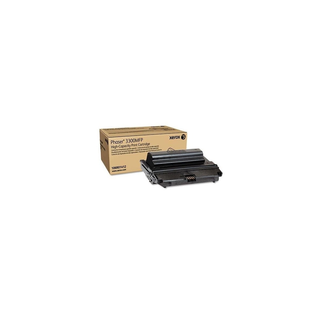 Xerox Genuine Phaser 3300MFP High Capacity Print Cartridge Black 1-Pack 106R01412