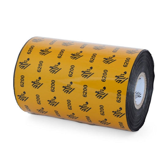 Zebra 6200 4.33 X 1476' Black Resin Ribbon Single Roll 06200BK11045-R